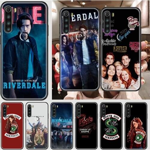 Riverdale American TV Phone case For Xiaomi Redmi Note 7 7A 8 8T 9 9A 9S K30 Pro Ultra black soft cell cover art waterproof tpu