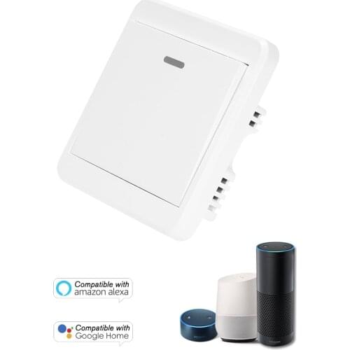 EWeLink WiFi Door Exit Button Wireless Release Push Switch Access Control System Emergency Alarm Trigger Switch