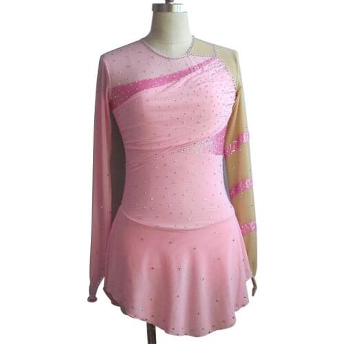 Customization Ice Skating Clothing Girls and Women Figure Skating Dresses Color Can Be Chosen By Itself Figure Skating