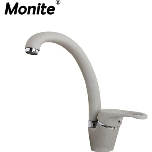 Khaki Painting Water Mixer 360 Swivel degree rotation Kitchen Faucet Single Handle for Kitchen Basin Sink Mixer Tap