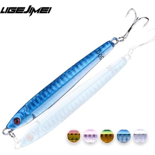 Slow Jigging Lure Metal Jig 30g 90mm Fishing Lure Big Bait Sea Fishing Iscas Artificiais Tackle Fishing Accessories Lead Fish