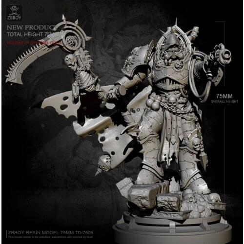 75MM Resin model kits DIY toy self-assembled TD-2509