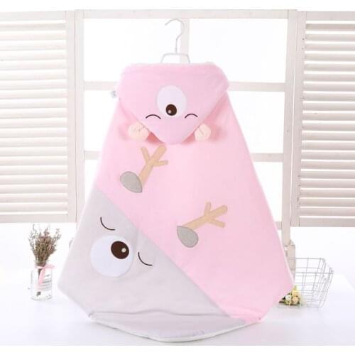 NEW Spring and Autumn Thin Cotton Infant Baby Sleeping Bag Envelope For Newborn Baby Bedding Wrap Sleepsack Cartoon Baby Blanket