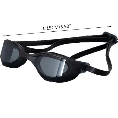 448D Swimming Goggles Waterproof Clear Vision Swim Glasses Anti Fog UV Protection No Leak Silicone Frame and Strap Men Women