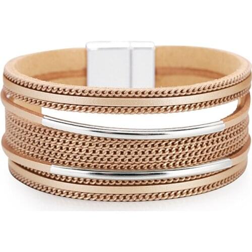 ORNAPEADIA Popular Variety of Bohemia Bracelets for Women Wholesale Belt Woven Fabric Bound Wide-brimmed Bangles