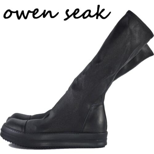 Женские высокие ботинки Owen Seak China At AliExpress