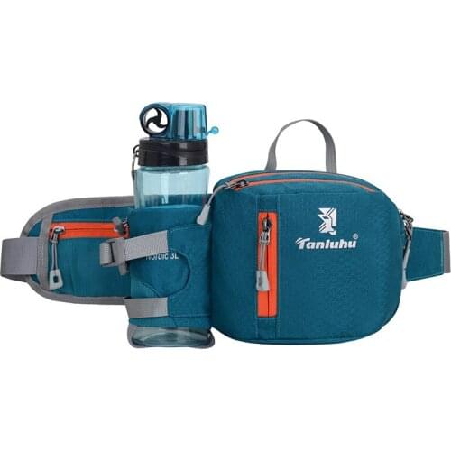 Running Waist Bag Marathon Bottle Pouch Multifunction Outdoor Hiking Fitness Man Women Gym Female Sport Fanny Belt Packs Riding