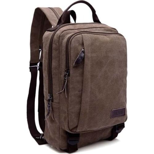 Best Selling New Retro Canvas Backpack Outdoor Hiking and Mountaineering Bag Casual OL Men and Women Larger Capacity Backpack