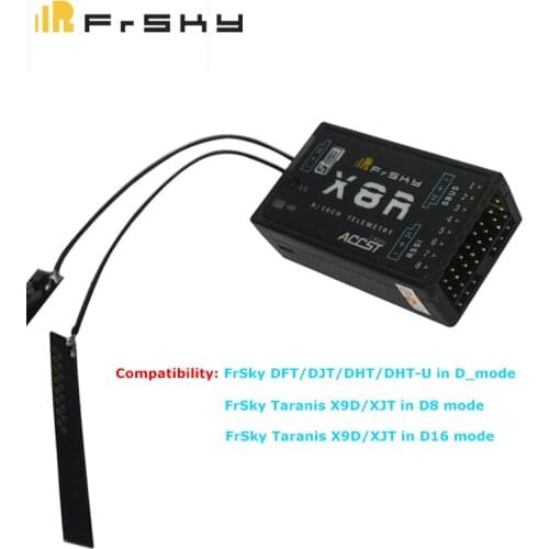 FrSky X8R Telemetry Receiver 2.4G S.Port 8/16ch X8R for Taranis X9D X9D PLUS