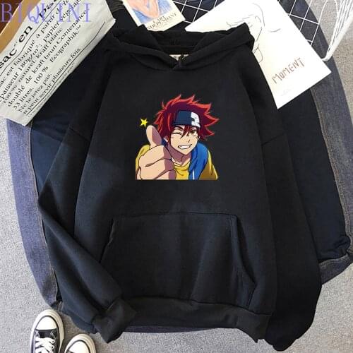 Spring Fall SK8 the Infinity Hoodie Japanese Anime Graphic Reki Skate Hoodies Men Skateboard Streetwear Unisex Black Sweatshirts