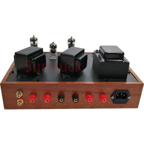 Sunbuck 6N2 push 6P14 (EL84 6P1) low-power vacuum tube power amplifier 3.5W*2 Tube Power Amplifier