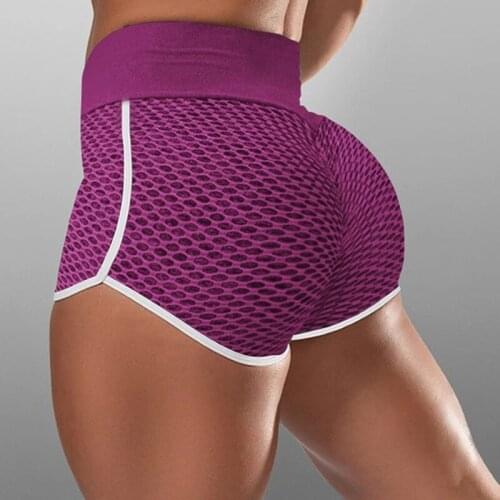 Women Sport Shorts Yoga Clothing Gym High Waist Push Up for Ladies Shorts Leggings Fitness Hip Lift Tight Sportswear