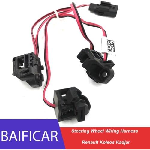 Baificar Brand New Steering Wheel Wiring Harness Horn Wire Speed Button For Renault Koleos Kadjar