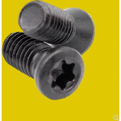 20-50pcs M1.6 m1.8 m2 m2.2 m2.5 m3 m3.5 m4 M5 M6 CNC Insert Torx Screw for Replaces Carbide Inserts CNC Lathe Tool