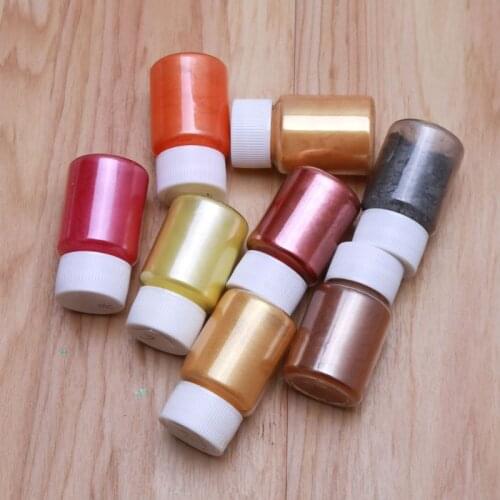 32 Colors 10g Resin Colorant Powder Mica Pearlescent Pigments Kit Resin Dye Epoxy Resin DIY Color Toning Jewelry Making