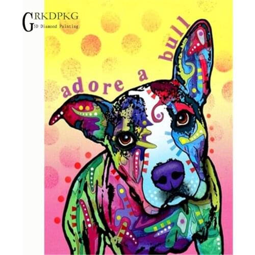 NEW 5D diy Full Square/Round Diamond Painting Dog painting art Cross Stitch Diamond Embroidery Diamond Mosaic Wedding decoration