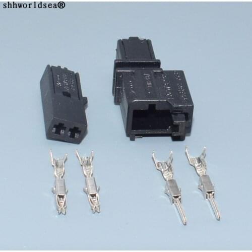 Shhworldsea 2 Pin/Way Auto High-Pitched Speaker Ambient Brake Light Microphone Plug For VW,Audi 1J0 973 332/1J0 973 119