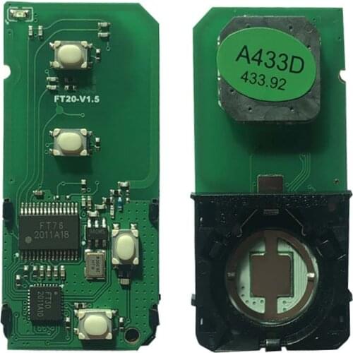 Lonsdor Board A433D 434MHz ASK Toyota 4D 98 Smart Key PCB