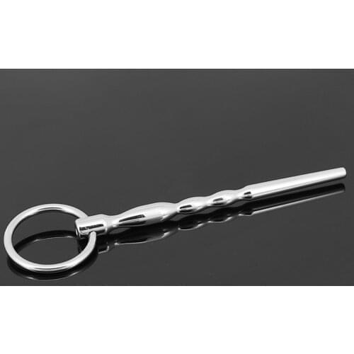 Small size stainless steel urethral probe vibrating urethra sound toys Prince Wand penis plug sex toy for men