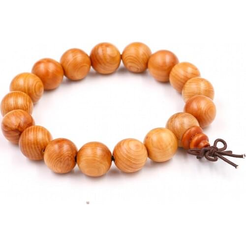 New Yoga Mala Prayer 12MM Beads Charm Beads Bracelets Buddha Wood Bracelets Buddha For Men And Women Wristband Strand Jewelry