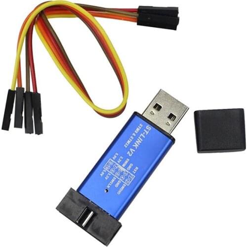ST-Link V2 Simulator Download Programmer Programming with Cover for STM8 32 New Arrival