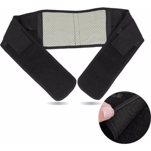 Adjustable Infrared Magnetic Back Brace Posture Belt Lumbar Support Lower Pain Massager Self-heating Therapy Waist Belt new