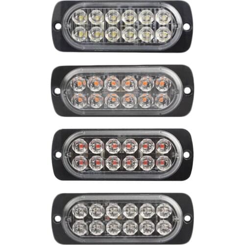 Universal 12V 12LED Light Waterproof Reliable Safe and Easy to Install Durable Car Side Marker Indicator Turn Signal Lamp