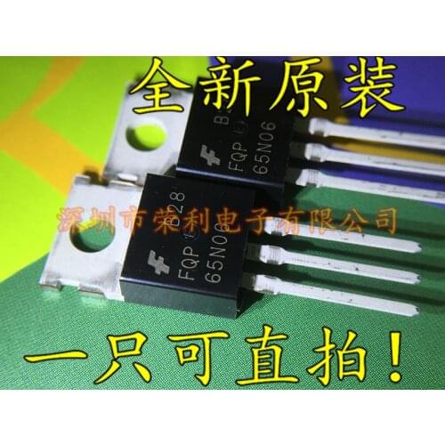 100% New&original FQP65N06 60V 65A 150W TO-220 65N06 BOM