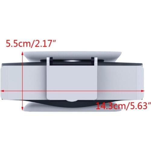 28EA Dual Lens Protection Cover For PS5 Camera Lens Cover Shell Cap Clip Holder Protector Privacy Shield Case