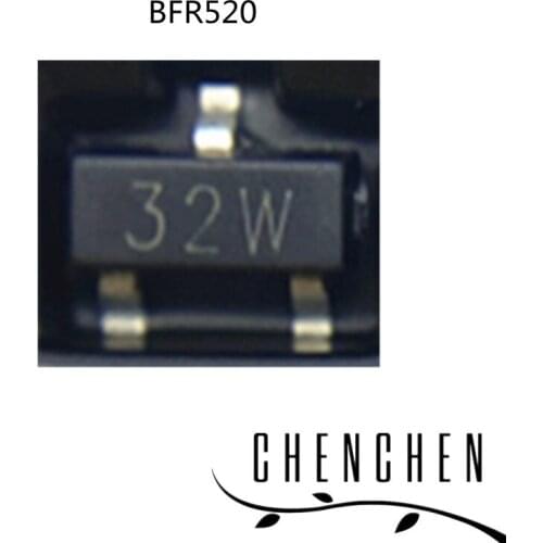 50pcs/lot BFR520 32W NPN SOT-23 100% New Original