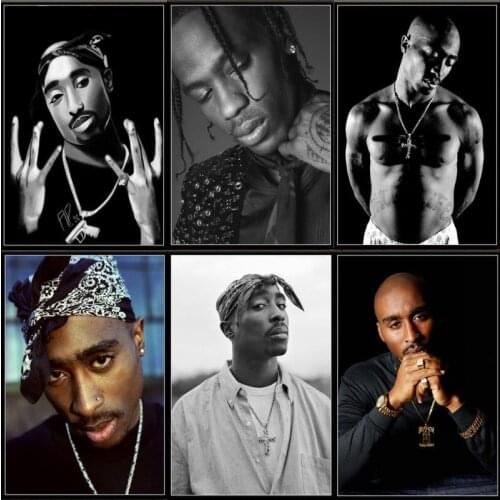 5D DIY Diamond Painting Rap Music Rapper Round Diamond Embroidery Cross Stitch Diamond Mosaic Paint