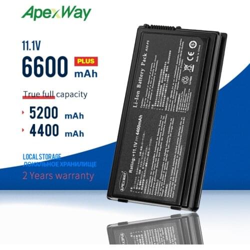 ApexWay 11.1v Laptop Battery For Asus A32-F5 F5 F5C F5GL F5Z F5M F5N F5R F5RI F5SL F5V X50 X50C X50M X50N X50SL X50RL X50V X59