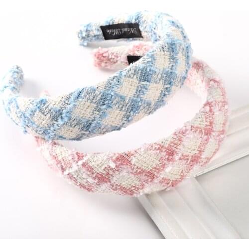 Haimeikang Wide Knitting Headbands Women New Headwear Hair Band For Girls Fashion Autumn Winter Bezel Hair Hoop Hair Accessories