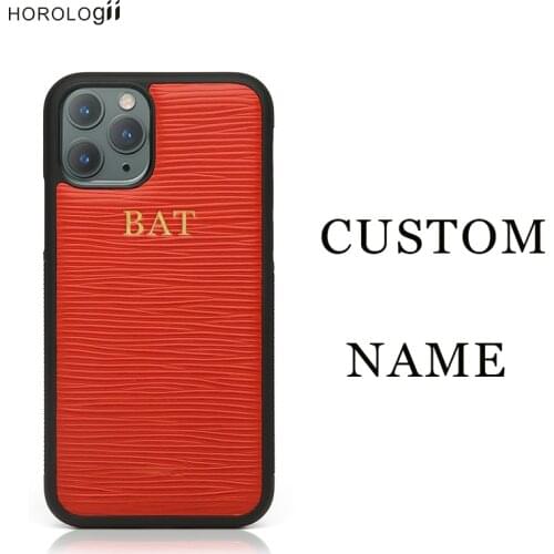 Horologii Leather Phone Cases