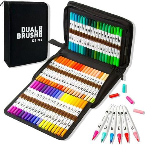 Акварельные маркеры JIRHUI China At AliExpress