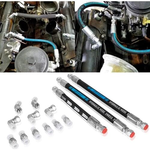 Chuang Qian High Pressure Oil Pump HPOP Hoses Lines Kit & Crossover Engine Oil Pumps Fits For Ford 1999-2003 7.3L Powerstroke