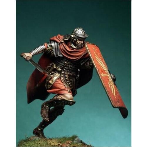 New Unassembled 1/24 75mm ancient Roman legionary 75mm Resin Kit DIY Toys Unpainted resin model
