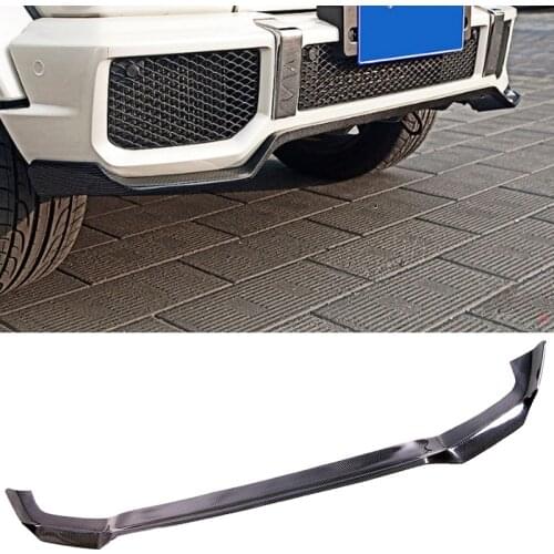 Carbon fiber Front Bumper Lip Fit For Benz W463 G63 G65