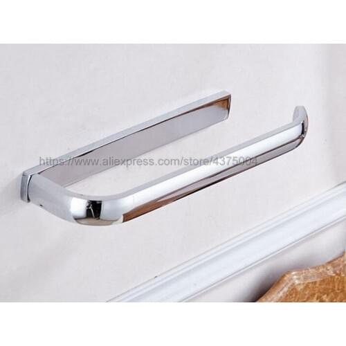 Polished Chrome Wall Mounted Towel Ring Bath Towel Holder Bathroom Accessories Bath Hardware Nba834