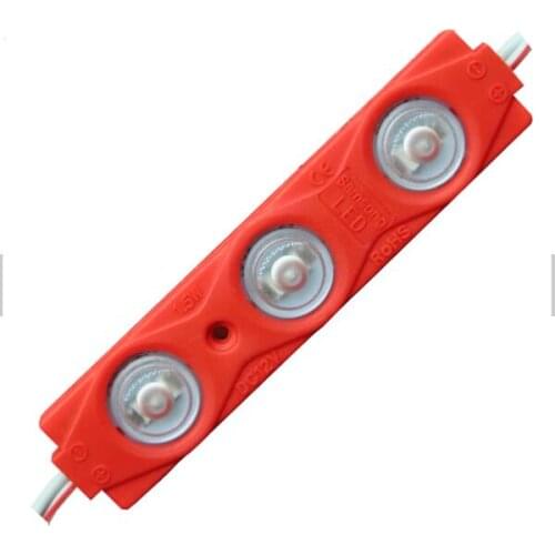 LED Modules 12V Waterproof IP65 1.5W 3leds/pcs LED Module Lighting For Sign Advertisement Signboard Backlight