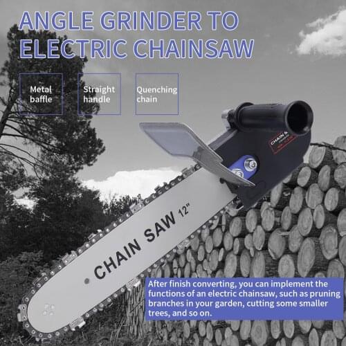 Angle Grinder Modified To Electric Chainsaw Accessories Set Angle Grinder Converter Home 12 Inch Electric Chainsaw Modified Tool