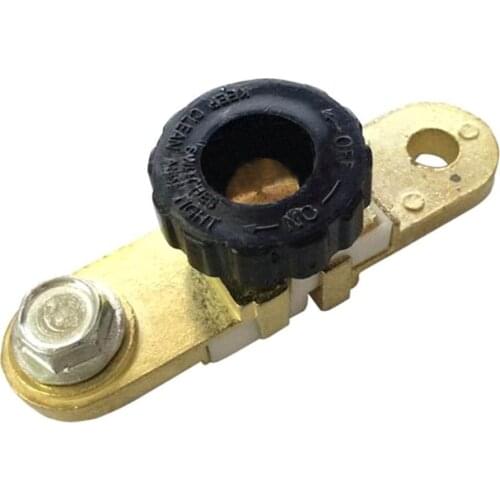 1PC Durable Zinc Alloy Copper Plated Black Knob Switch 102MMx25MM