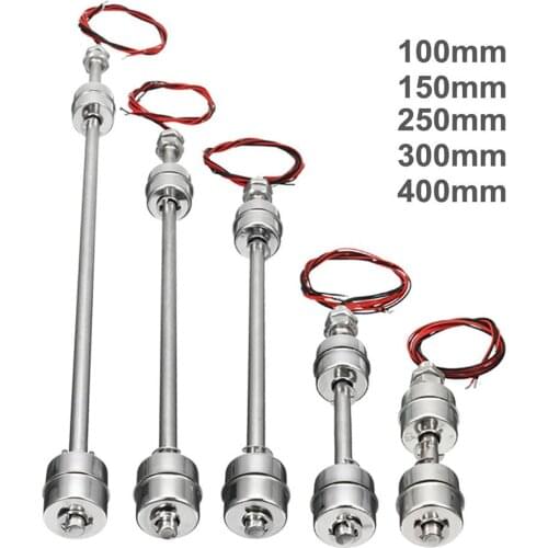 10W Stainless Steel Tank Pool Liquid Water Level Sensor Double Ball Float Switch