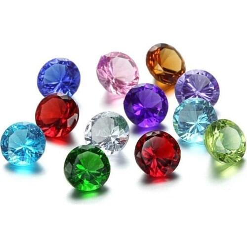 4mm 100Pcs/Pack Multiple Colour DIY Sharp Bottom Drill Beads Floating Charms for Necklace/Bracelet Decoration Color Random