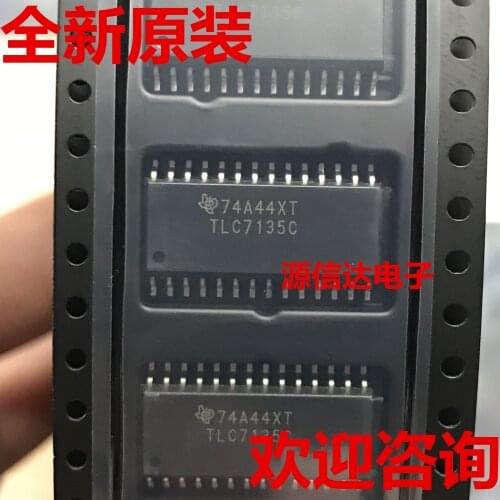 5PCS The new original TLC7135C analog-to-digital converter TLC7135CDW patch SOP28 is imported from stock