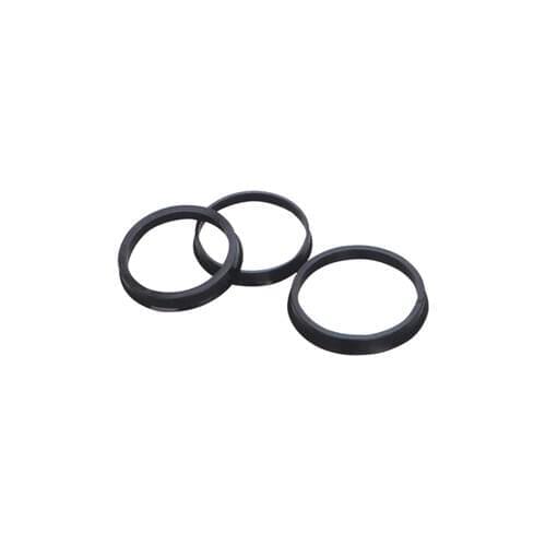 70.1-56.6mm 4pcs/set Black Plastic Wheel Hub Centric Rings Custom Sizes Available Wheel Rim Parts Accessories Retail & Wholesale