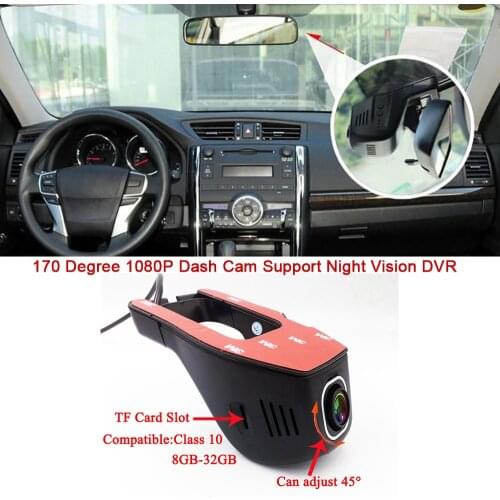 YAZH 1080P Video Recorder Car android DVR Camera Driving Recorder HD support connect by mobile android and iphone