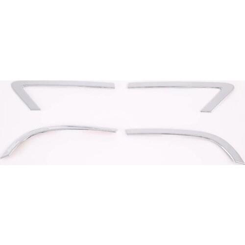 For Hyundai Tucson 2019 2020 Carbon Fiber Car Rear Fog Light Cover Trim Back Foglight Lamp Strip Sticker Styling Accessories