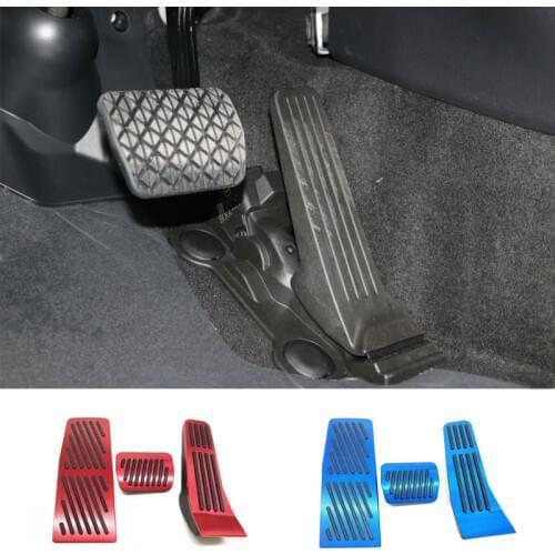 For Mazda CX-30 2019 2020 AT LHD Car Accelerator Footrest Brake Pedal Covers Aluminum Pedal Pads Auto Accessories