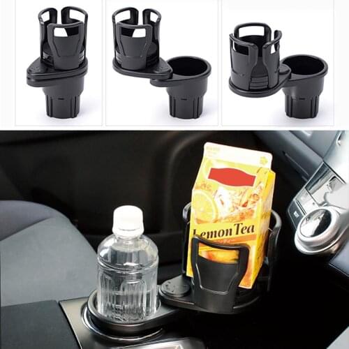 Multifuncti Car Drinking Bottle Holder 360 Rotatable Water Cup Holder Sunglasses Phone Organizer Storage Car Interior Accessorie
